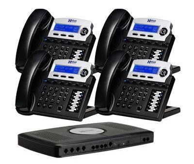 X16 6 Line Phone Sys 4pk Char For Sale