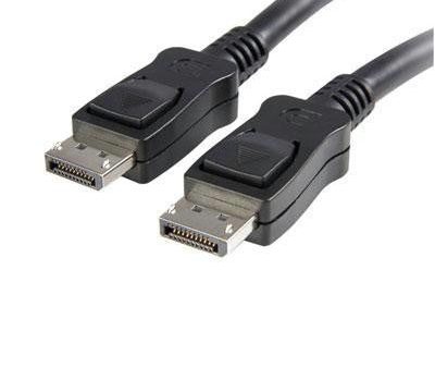 15ft DisplayPort Cable w/Latch Hot on Sale