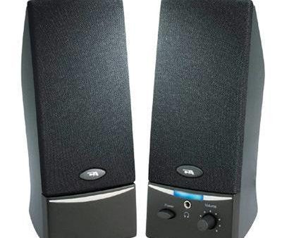 2.0 Black Speaker System For Cheap