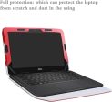 Alapmk Funda protectora de PU para portátil Dell Chromebook 11 5190 Chromebook 5190 3100 2 en 1 Education Latitude 11 2 en 1 3190 3189 Education Inspiron Chromebook 11 2 en 1 3181, color rojo Online