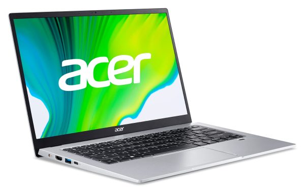 Acer Swift 1 SF114-34-C4MB Ultrafino Celeron N4500 8GB 256 GB SSD 14.0 Full HD Windows 11 Home Notebook Plata Teclado Español Caja Abierta Fashion