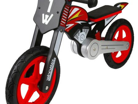 Woomax 85368 Bici sin pedales para niños Sport Bike, 90x37x50 cm Embalaje Deteriorado Discount