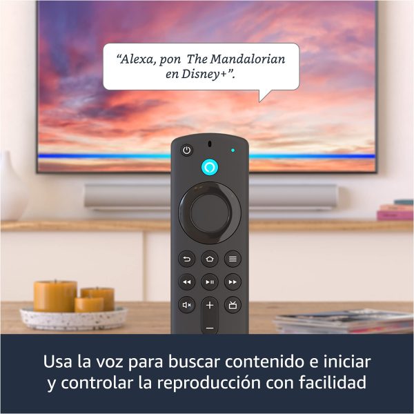 Amazon Fire TV Stick 4K Max con Wi-Fi 6 y mando por voz Alexa (incluye controles para el televisor), 1.ª generación Embalaje Deteriorado Discount