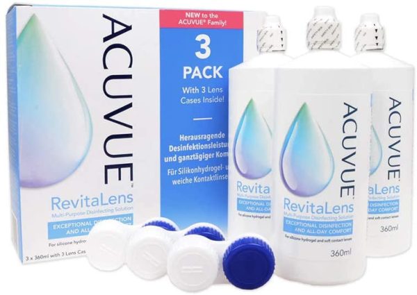 Acuvue Revitalens Solución Única 3x360ml Embalaje Deteriorado (Cad: 31 03 2025) Online