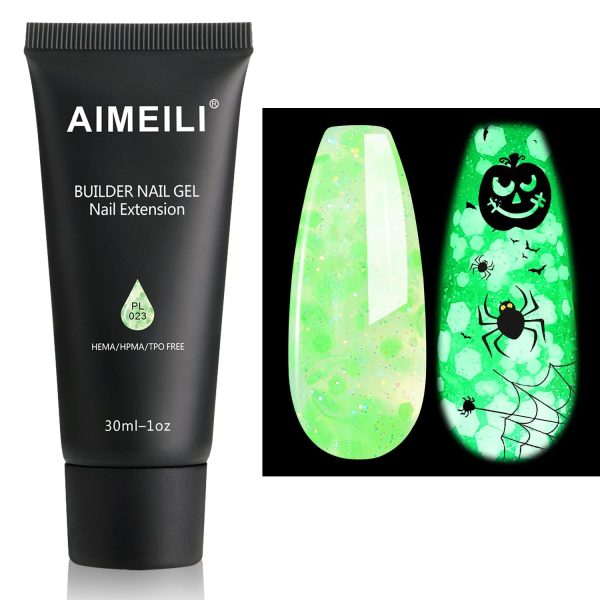 AIMEILI Gel Constructor Extensión de Uñas Esmalte de Uñas Semipermanente Uñas Semipermanentes Construcción Gel Uñas Tips Molde Rápido Dedo UV LED - 023 Embalaje Deteriorado (Cad: 27 06 2026) For Sale