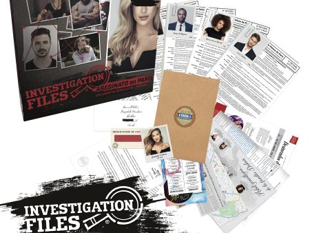 Goliath Juego de Investigación : Asesinato en París. Juego de resolución Criminal Discount