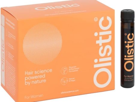 (Faltan 16 Ampollas, Incluye 12) Olistic for WOMEN - 28 Ampollas de Tratamiento Anticaída Cabello para Mujer - Fortalece las Fibras Capilares y ayuda a prevenir la Caída de Pelo - 100% Natural, Vegano Embalaje Deteriorado (Cad: 31 10 2025) on Sale