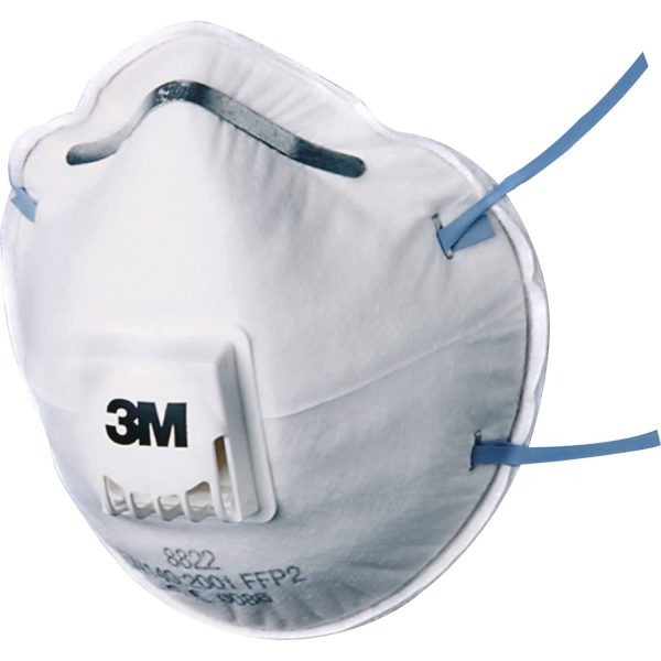 3M 8822 Máscara Desechable, 10 unidades Embalaje Deteriorado (Cad: 06 07 2028) Online now