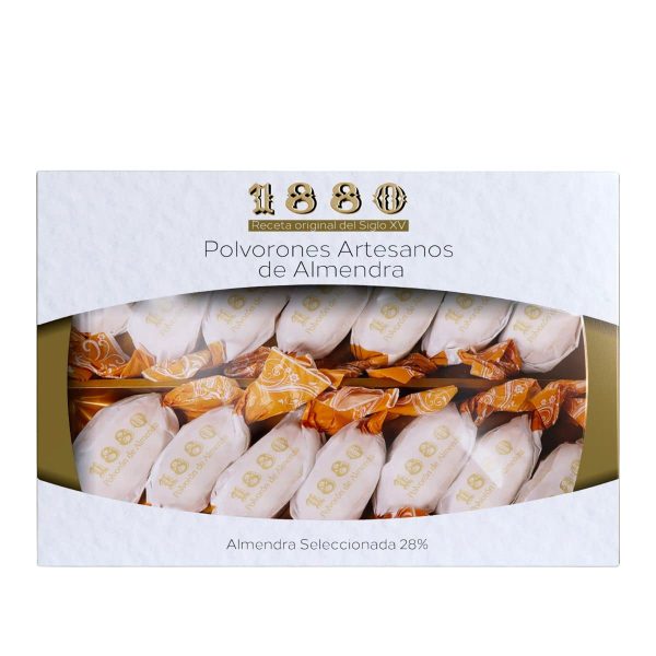 1880 - Polvorones Artesanos de Almendras, Calidad Suprema, Típico Dulce Navideño, Receta Artesanal, Envase Individual, 310 gramos Embalaje Deteriorado (Cad: 30 04 2025) Discount