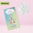 (Falta 2 Unidades, Incluye 3) Set de baño y ducha antiestrés con aroma a vainilla, Set de regalo para mujeres para relajarse en un cumpleaños o Navidad - Set de regalo y cuidado de bienestar de 5 piezas con bañera blanca Embalaje Deteriorado Supply