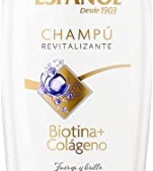 Instituto Español Champú Biotina + Colágeno Fuerza y Volumen 750 ml Embalaje Deteriorado (Cad: 28 02 2029) Online now