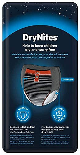 (Faltan 3 unidades, incluye 1) Drynites Calzoncillos absorbentes para Niños 8-15 años 27-57kg, 13 unidades Embalaje Deteriorado (Cad: 20 07 2025) Online Hot Sale