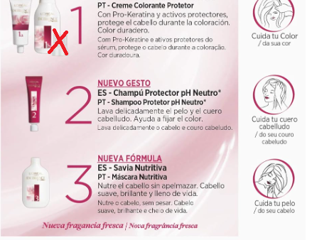 (Sin Aplicador) Tinte L Oréal Paris Excellence Creme Tono 6.46 Rubio Oscuro Cobrizo Caoba - 50 ml Embalaje Deteriorado Online now