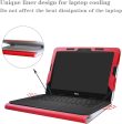 Alapmk Funda protectora de PU para portátil Dell Chromebook 11 5190 Chromebook 5190 3100 2 en 1 Education Latitude 11 2 en 1 3190 3189 Education Inspiron Chromebook 11 2 en 1 3181, color rojo Online