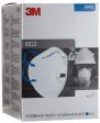 3M 8822 Máscara Desechable, 10 unidades Embalaje Deteriorado (Cad: 06 07 2028) Online now