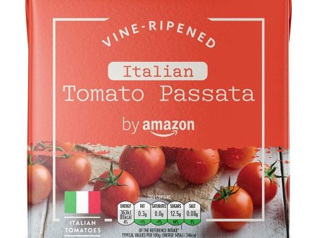 (Sin tapón) Puré de Tomate by Amazon, 500g Embalaje Deteriorado (Cad: 30 11 2025) Sale