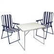 Aktive 52876 Conjunto de mesa y sillas plegables para camping Camping Embalaje Deteriorado Online