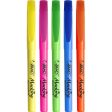 (Faltan 3 Rotuladores, Incluye 2) Pack de 5 rotuladores fluorescentes BiC Brite Liner Embalaje Deteriorado Online Hot Sale