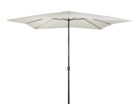 Aktive 53875  Parasol Cuadrado Garden - 300 x 300 cm, Vainilla Embalaje Deteriorado Cheap