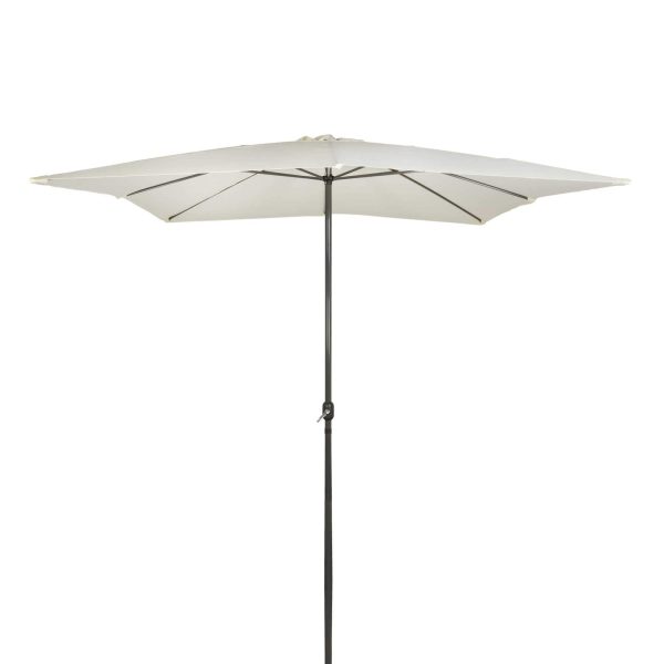 Aktive 53875  Parasol Cuadrado Garden - 300 x 300 cm, Vainilla Embalaje Deteriorado Cheap