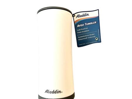 Aladdin 10-00678-004 Aveo Tumbler Termo 0.35L Blanco-Naranja For Discount