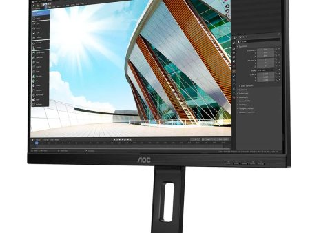 Aoc 24P2C 23.8 Full HD IPS 75 Hz 4 ms Freesync Plana Negro Business Embalaje Deteriorado Fashion