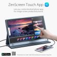 Asus ZenScreen Touch MB16AMT 15.6 Full HD IPS 60 Hz 5 ms Táctil Plana Negro, Gris Business Caja Abierta Online Hot Sale