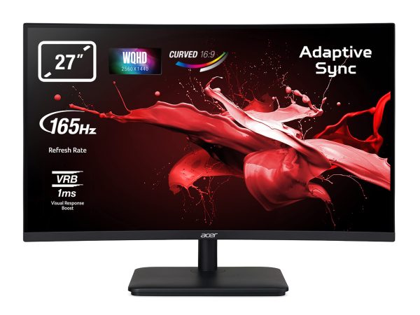 Acer ED270UPbiipx 27 Quad HD VA 165 Hz 1 ms Curva Negro Gaming Caja Abierta For Discount