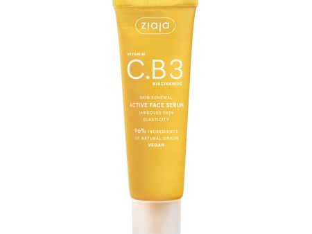 Ziaja Serum facial activo Vitamin C.B3 Niacinamida 30ml Embalaje Deteriorado Fashion