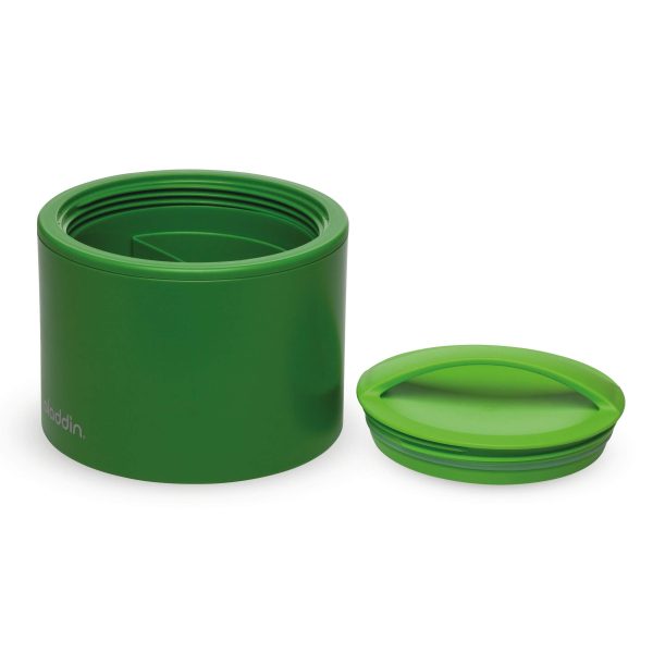 Aladdin 10-01134-054 Fiambrera Bento 0.6L Verde - Mantiene los alimentos calientes o fríos durante 5 horas - Sin BPA Supply