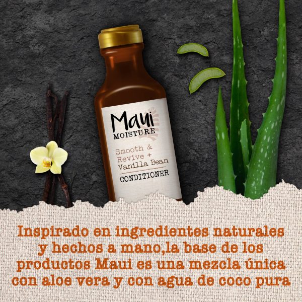 Acondicionador Repara y Suaviza Extracto de Vainilla Maui Moisture para pelo Encrespado y Rebelde 385 ml Embalaje Deteriorado Hot on Sale