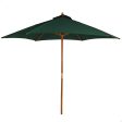 Aktive 53860 Parasol hexagonal Garden d270 cm color crema mástil madera Embalaje Deteriorado For Cheap