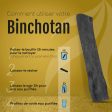 Ajima Binchotan Carbón Activo Agua – Baton de Carbón Orgánico Purificador de Agua Natural x3 – Carbón de Roble de Wakayama Verdadero Embalaje Deteriorado Online Sale