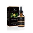 Aceite de jojoba orgánico - 100% puro Aceite de jojoba natural - Aceite portador prensado en frío - Crema hidratante adecuada para cabello, piel, cara, uñas (4oz) Embalaje Deteriorado For Cheap