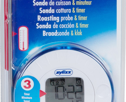 Zyliss E24101 Easy Dial Termómetro con sonda para carne Online Sale