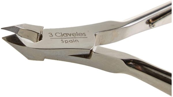 3 Claveles Alicate Cutícula de 10 cm con Boca Corte de 3 mm Embalaje Deteriorado Fashion