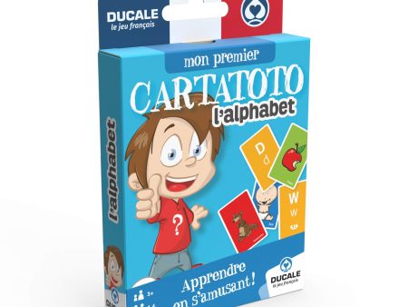 (Idioma Francés) - Juego de cartas educativas Ducale - Cartatoto para aprender las letras del alfabeto Embalaje Deteriorado Hot on Sale