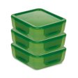 Aladdin 10-02086-009 Fiambrera Easy-Keep Lunch Box 0.7L Verde - Tapa Abatible con Bisagra a Presión Online now