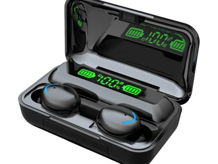 Auriculares F9 TWS 9D HiFi Stereo Impermeables con Estuche de Carga BT 5.0 Pantalla LED Embalaje Deteriorado Online now