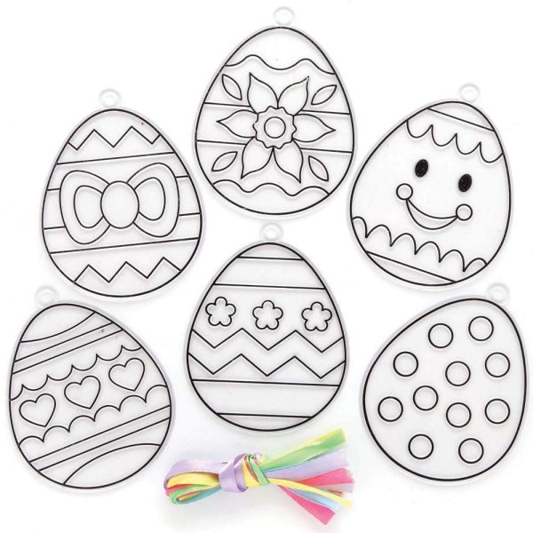 Baker Ross Atrapador de Sol de Huevos de Pascua - Paquete de 10, Manualidades para Niños (AX753) Embalaje Deteriorado Hot on Sale