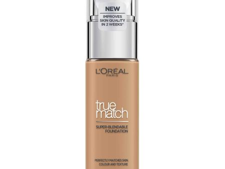 Base de Maquillaje L Oreal Paris Perfect Match con Ácido Hialurónico & Cobertura Natural, Color Golden Amber, 30 ml Embalaje Deteriorado For Sale