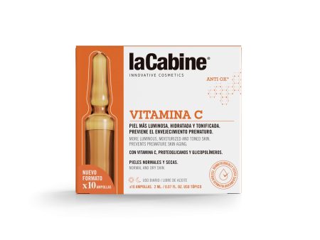 Ampollas de Vitamina C LaCabine 10 X 2 Ml - 1 Unidad Embalaje Deteriorado Supply