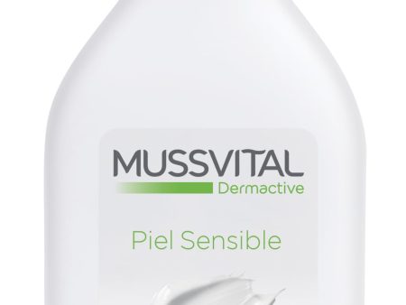 (Sin dosificador) Mussvital Dermactive, Loción Hidratante para Piel Sensible, 24 Horas, 750 ml Embalaje Deteriorado Discount