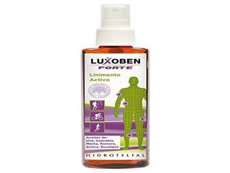 Aceite corporal HIDROTELIAL Luxoben Linimento Activo, 200Ml Embalaje Deteriorado Sale