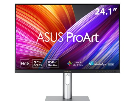 Asus ProArt Display PA248CRV 24.1 WUXGA IPS 75 Hz 5 ms Plana Negro, Plata Diseño gráfico Caja Abierta Hot on Sale