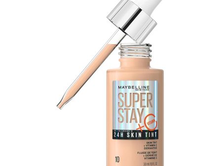 Base de maquillaje enriquecida con Vitamina C Maybelline New York Superstay Skin Tint Tono 10 Embalaje Deteriorado Online Hot Sale