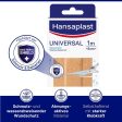 Apósito universal Hansaplast (1 m x 6 cm), apósito para heridas que repele la suciedad y el agua, rollo de apósito cortado a medida con fuerte poder adhesivo y Bacteria Shield Embalaje Deteriorado (Cad: 30 09 2028) Discount