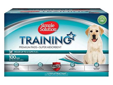 Almohadillas de Entrenamiento de Perro y Cachorro Premium Simple Solution (Pack de 100) Embalaje Deteriorado Cheap