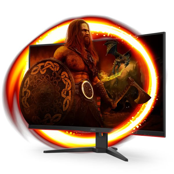 Aoc C32G2AE 31.5 Full HD VA 165 Hz 1 ms Freesync Curva Negro, Rojo Gaming Caja Abierta For Discount