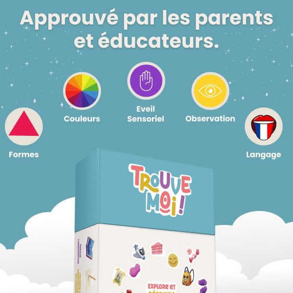 (Idioma Francés) - Juego de cartas educativo y juguetón para niños de 2 a 6 años Embalaje Deteriorado For Cheap